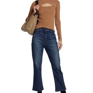 Moussy Vintage Emma Ankle-Crop Flared Jeans